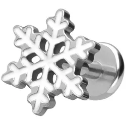 Titan Labret mit Push Fit SCHNEEFLOCKE