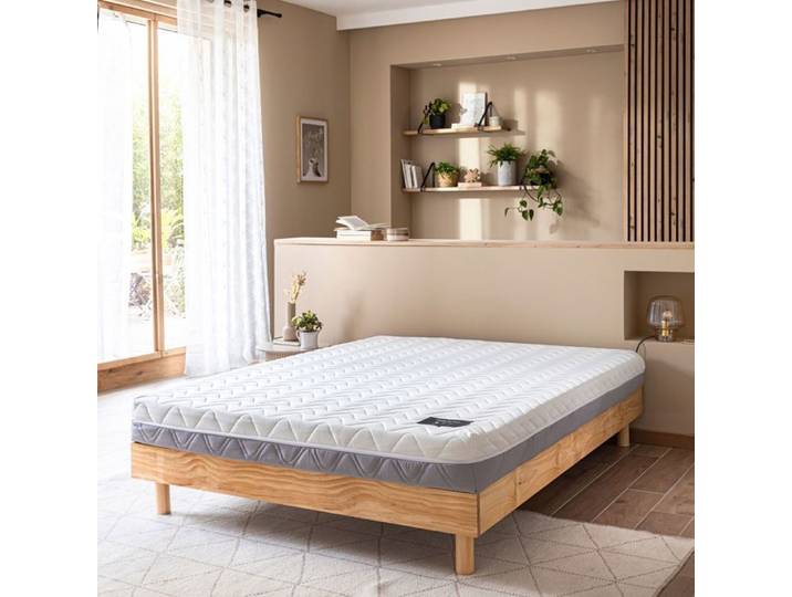 Matelas mousse recyclée 17 cm - Conscience - 160x200 - - Garantie 5 ans - Terre de Nuit