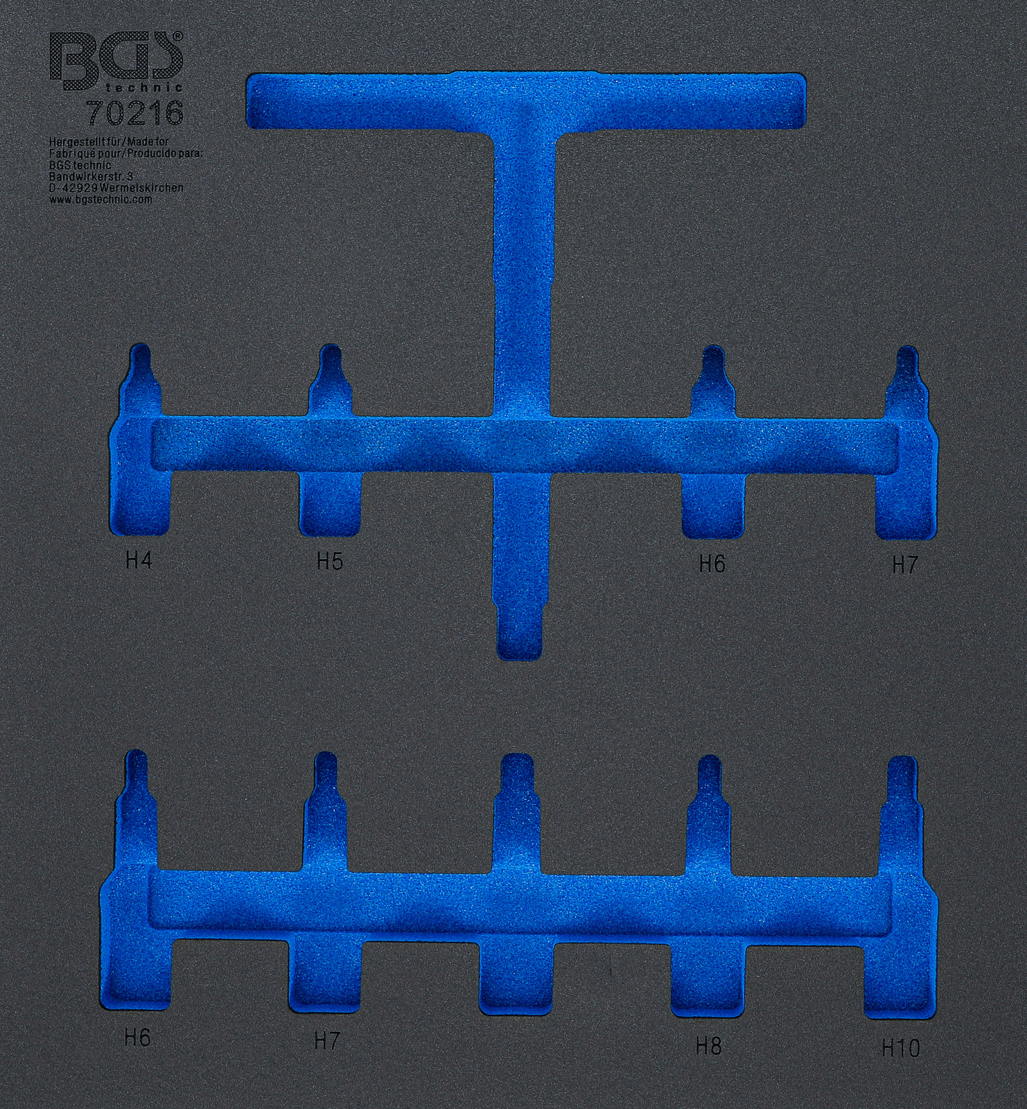 BGS Technic gereedschapskist model 2/3, 475 mm