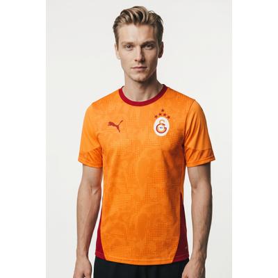 Fußballtrikot PUMA "GSK TRAINING JERSEY WITH STAR", Herren, Gr. XXL, orange (intense orange), Obermaterial: 100% Polyester, slim fit normal, Rundhals, Trikots Fußballtrikot, für Fußball, Slim Fit Passform, Rundhalsausschnitt
