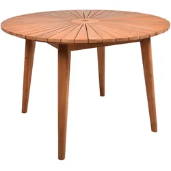 Gartentisch Holz Fremont ca. 110x75 cm geölt