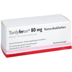 Tardyferon Depot-eisen(ii)-sulfat 80 mg - Reimport 100 St