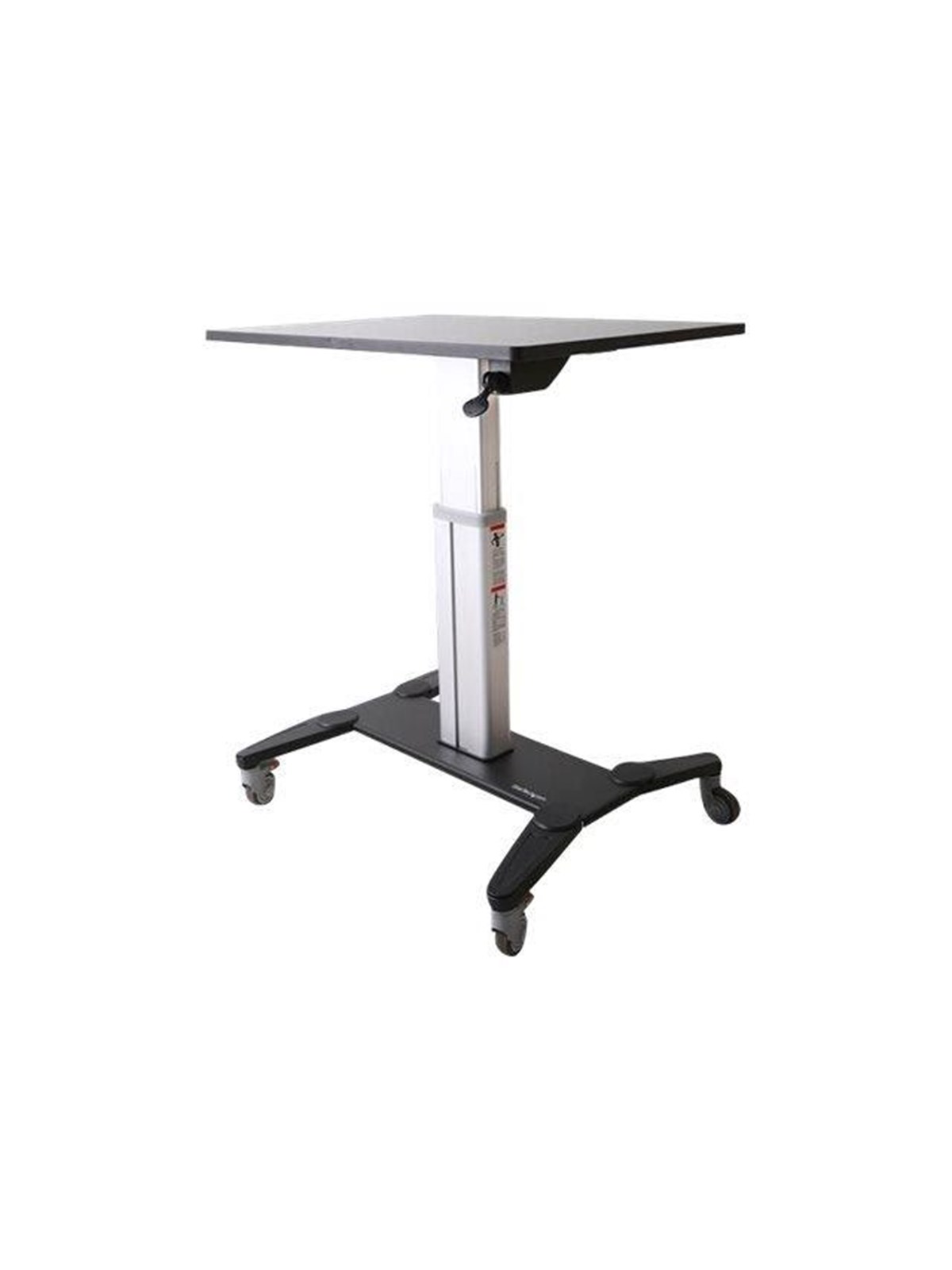 StarTech.com Mobile Sit-Stand Workstation - stativ - Max 50 kg - recommended for