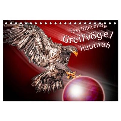 Faszinierende Greifvögel hautnah (Tischkalender 2027 DIN A5 quer), CALVENDO Monatskalender