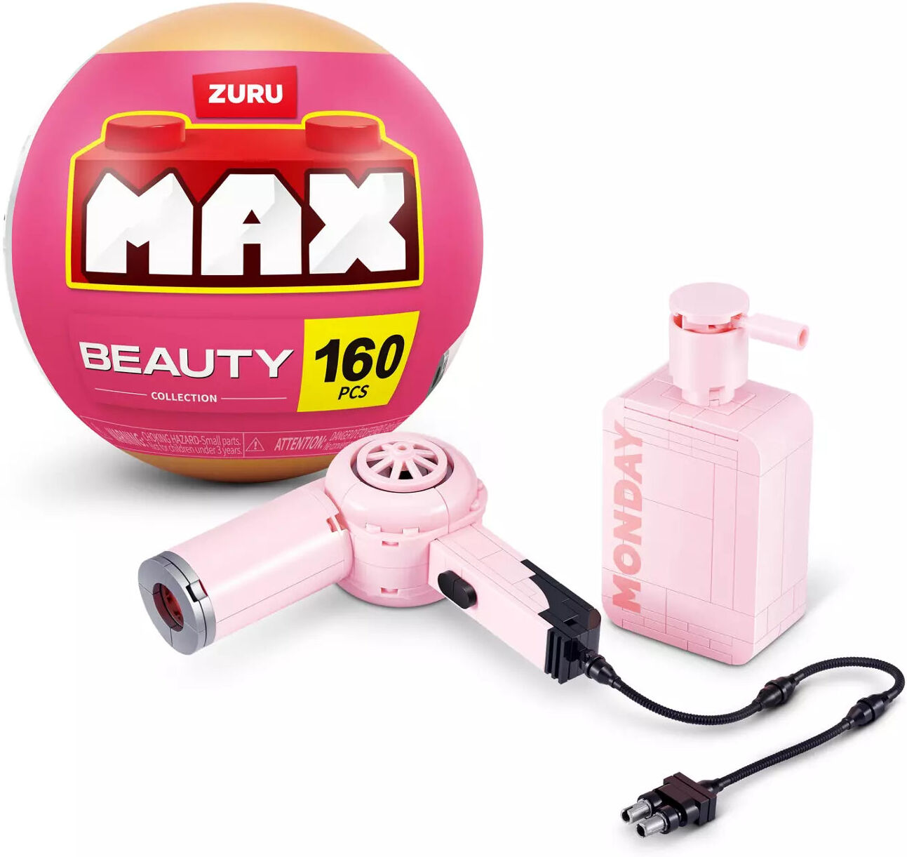 Zuru MAX Build More Premium Beauty Building Bricks Collection (Choose your Bricks) - 169 Pieces - Ages 8+