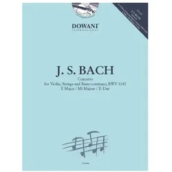 Concerto E major BWV1042 (+CD) for violin, strings and bc for violin and piano, Fachbücher von JOHANN SEBASTI BACH