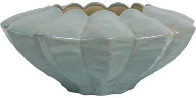 Sagebrook Home "15"" Seaside Blue Ceramic Bowl, , 7""H, - 15"" x 15"" x 7"""