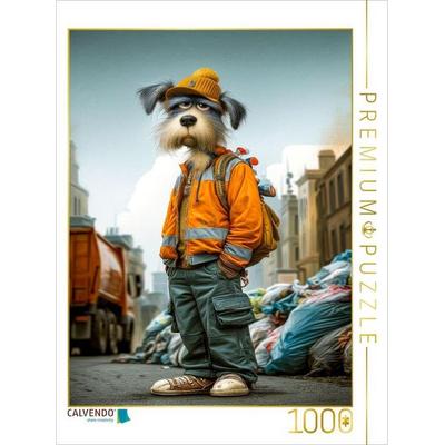 CALVENDO Puzzle Ich bin auf Zack, wenn es um Euren Müll geht | 1000 Teile Lege-Größe 64x48cm Foto-Puzzle für glückliche Stunden, Sonstige von ,