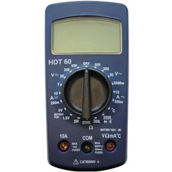Weidmüller, Multimeter, Multimeter HDT 60 2-600 V AC/DC HDT (CAT III 600V, Hand-Multimeter)