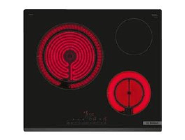Plaque Vitrocéramique Bosch Serie 6 3 Zones 5750W Noir - PKK631FP8E