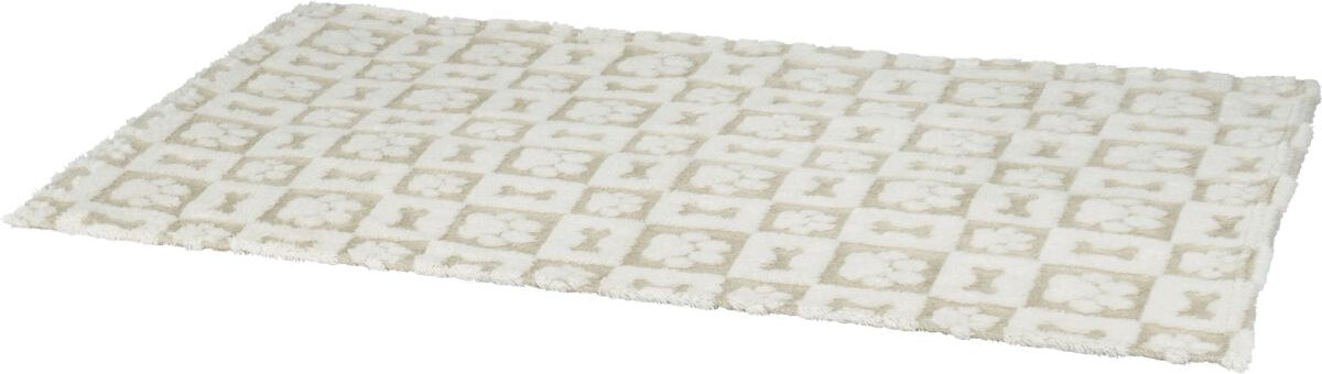 Anione Coperta Geometrica Beige 120X80CM