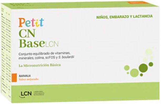 LCN Petit CN Base Sabor Naranja 30 Sobres Naranja