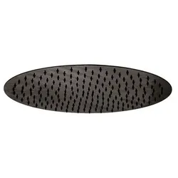 JEE-O Slimline Kopfbrause 40cm, schwarz strukturiert, 800-6143 800-6143
