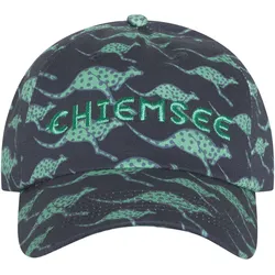 Baseball Cap CHIEMSEE, Herren, total eclipse, Baumwolle, mehrfarbig, Caps, - in frischen Farbkombinationen