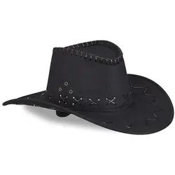relaxdays Kostümhut »Cowboy« schwarz schwarz