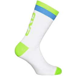 Sixs, Herren, Sportsocken, Luxury 200 Light (35 - 38), Blau, Grün