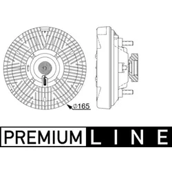Kupplung Kühlerlüfter MAHLE CFC 238 000P