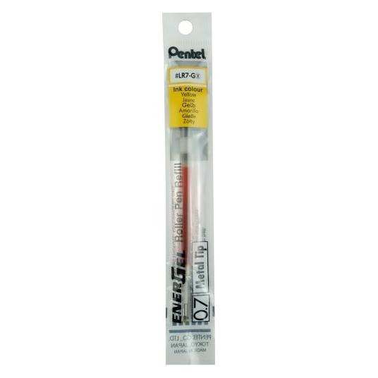 Pentel 12 LR7 Gelschreiberminen gelb (12x) (LR7-GX)