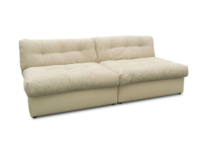Domo Sofa »800 026« - 242x89x121cm - schwarz -