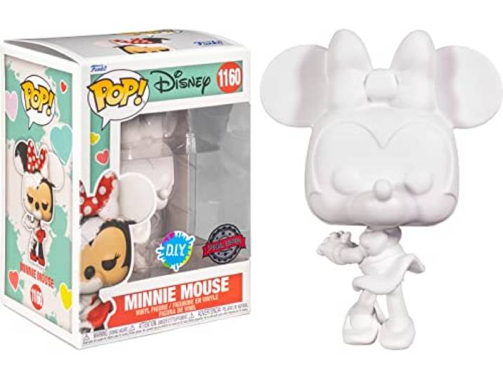 POP Funko Disney-figuur Valentine Minnie Mouse voor de première