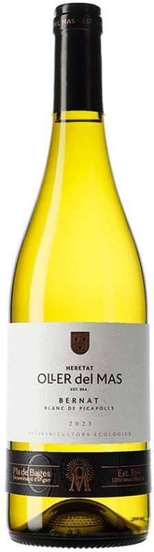 Oller Del Mas Bernat Oller Blanc de Picapolls 2024 Vino Blanco D.O. Pla De Bages 75 cl
