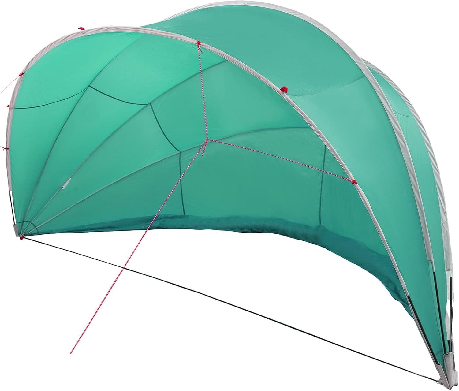 Pool-Dome Poolabdeckung Poolzelt Poolüberdachung Pavillon Gartendach Blau 546 x 516 x 250 cm