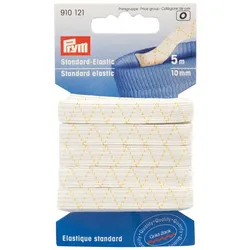 Prym Gold-Zack Gummiband "Standard-Elastic", Breite: 10 mm, Länge: 5 m