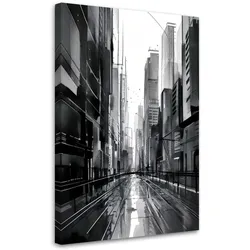LEINWANDBILD Abstraktion 40x60cm