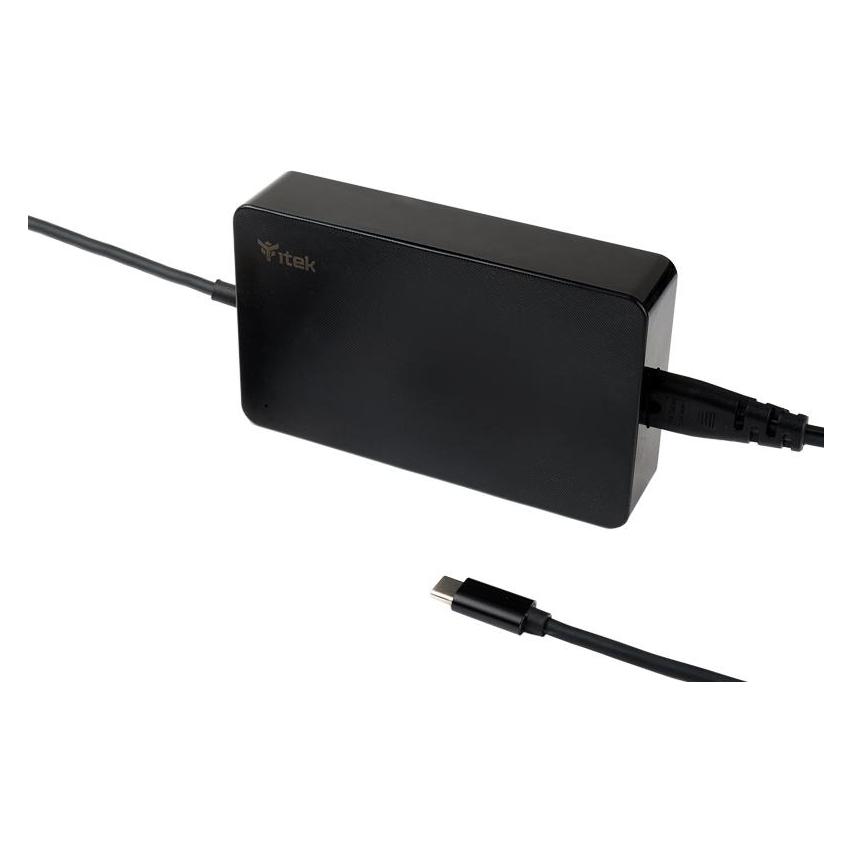 Itek ITNBSDC65 Adapter und Inverter Indoor 65 W Schwarz (65 W) (ITNBSDC65)
