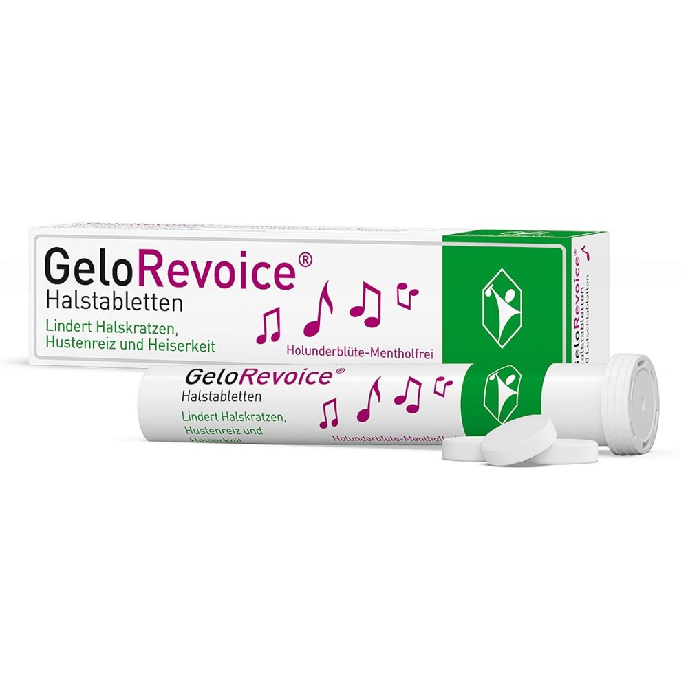 G. Pohl-Boskamp GmbH & Co. KG GeloRevoice Holunderblüte-Mentholfrei Lutschtabletten 15201371