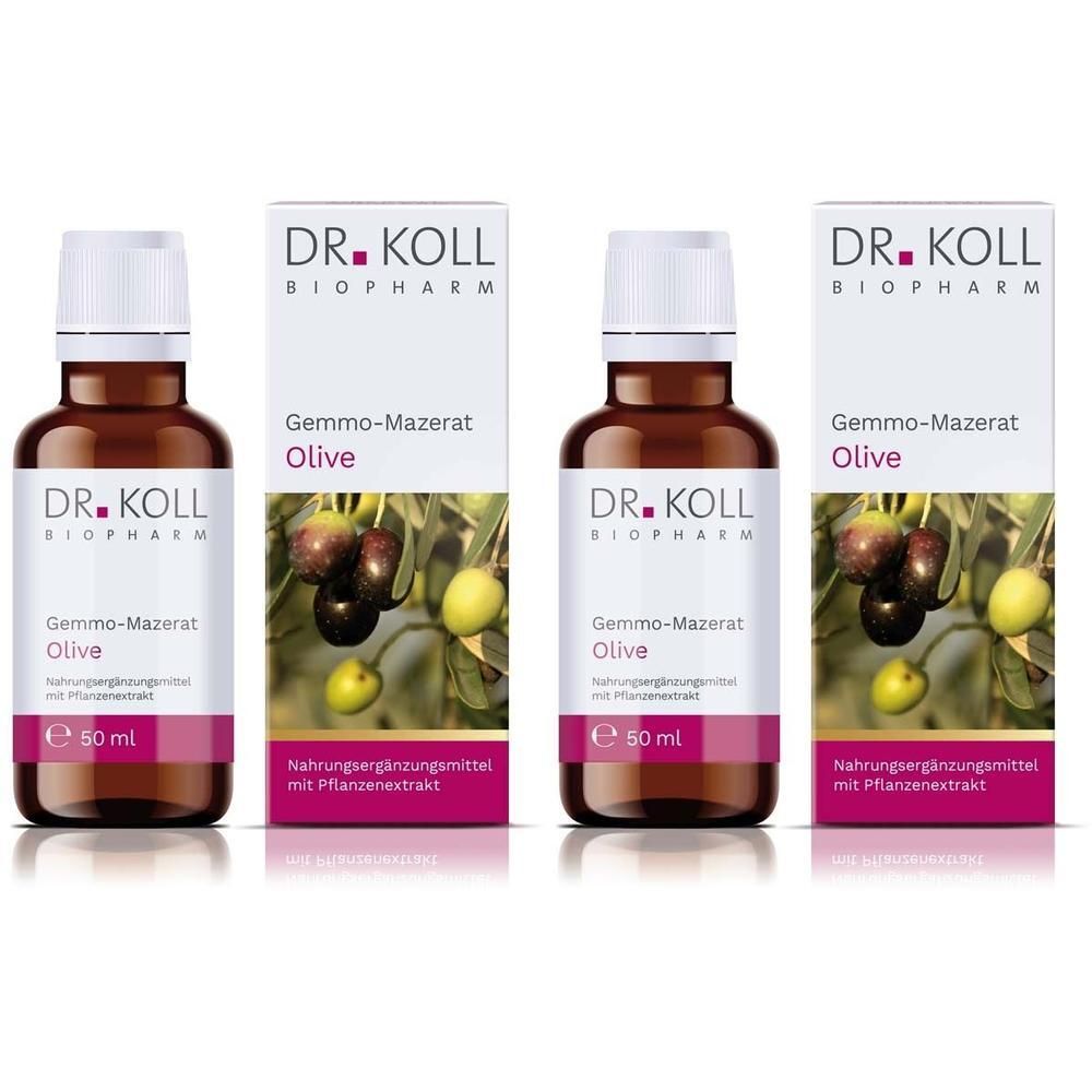 Gemmo-Mazerat Olive Dr.Koll Olea europaea Tropfen 2x 2x50 ml