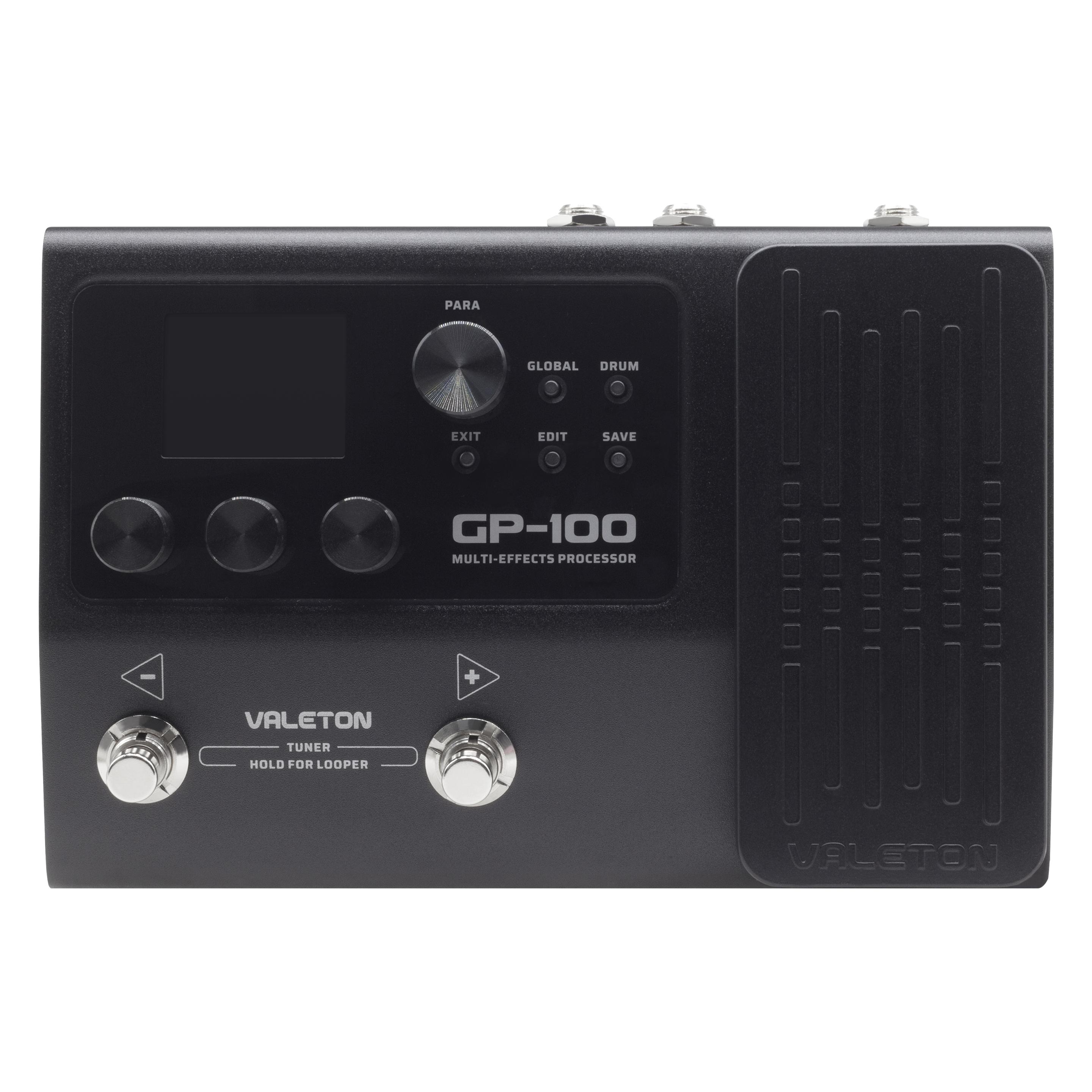 Valeton GP-100 (Amp Simulator, Looper, Multieffekt) (B089SXQKGN)