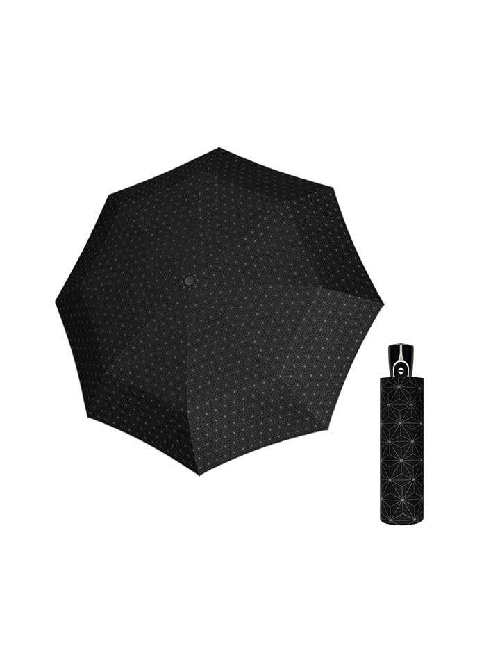 Doppler Taschenschirm in Schwarz - Ø 98 cm - onesize
