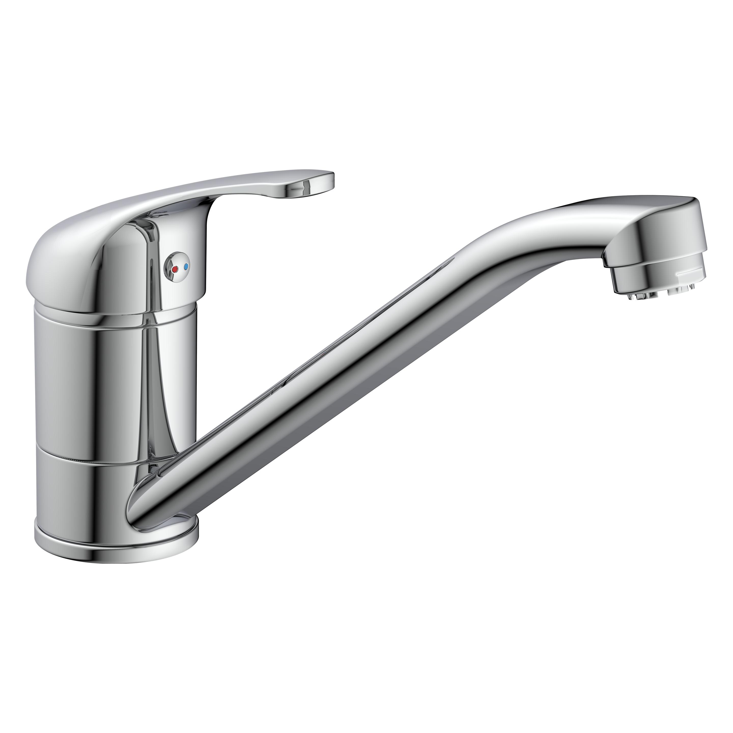 Schütte Wasserhahn Küche ULTRA Spültischarmatur Niederdruck Chrom Schwenkbar 94900 (94900)