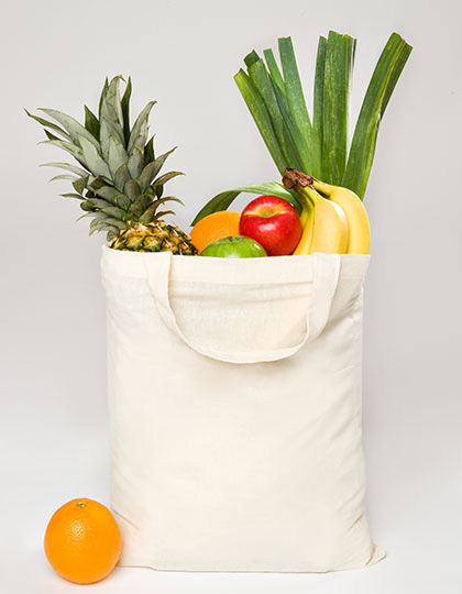 Printwear Xt001 Cotton Bag Premium Short Handles Natural 38 X 42 Cm