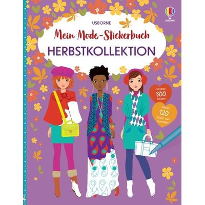 Mein Mode-Stickerbuch: Herbstkollektion, Taschenbuch von Fiona Watt, Usborne, 978-1-03-570090-5