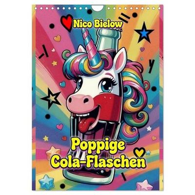 Poppige Cola-Flaschen (Wandkalender 2027 DIN A4 hoch), CALVENDO Monatskalender