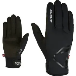 ZIENER Herren Handschuhe UMANO WS PR glove crosscountry, Größe 11 in Schwarz Schwarz