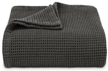 Vera Wang Waffleweave Cotton Blanket