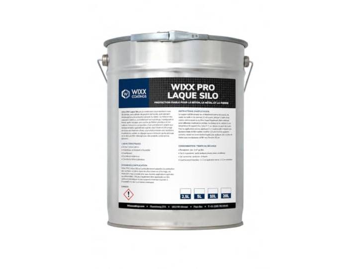 Wixx PRO Silolak Zwart - Zwart - 20L