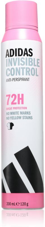 adidas Invisible Control antiperspirant to treat white marks 200 ml
