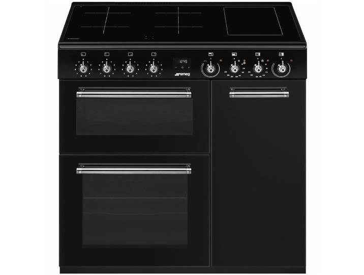 Smeg CX93IMBL Inductie fornuis Zwart