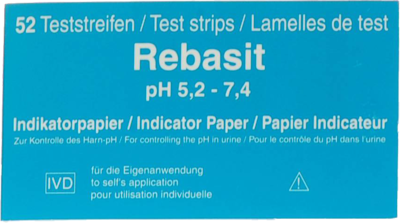 Dr. Welte Pharma GmbH REBASIT Indikatorpapier 1 P 03434331