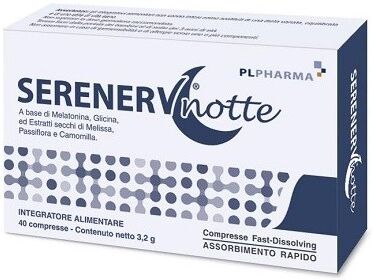 Pl Pharma Serenerv Notte 30cpr