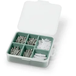 Tchibo - Schrauben-und-Dübel-Set - silber
