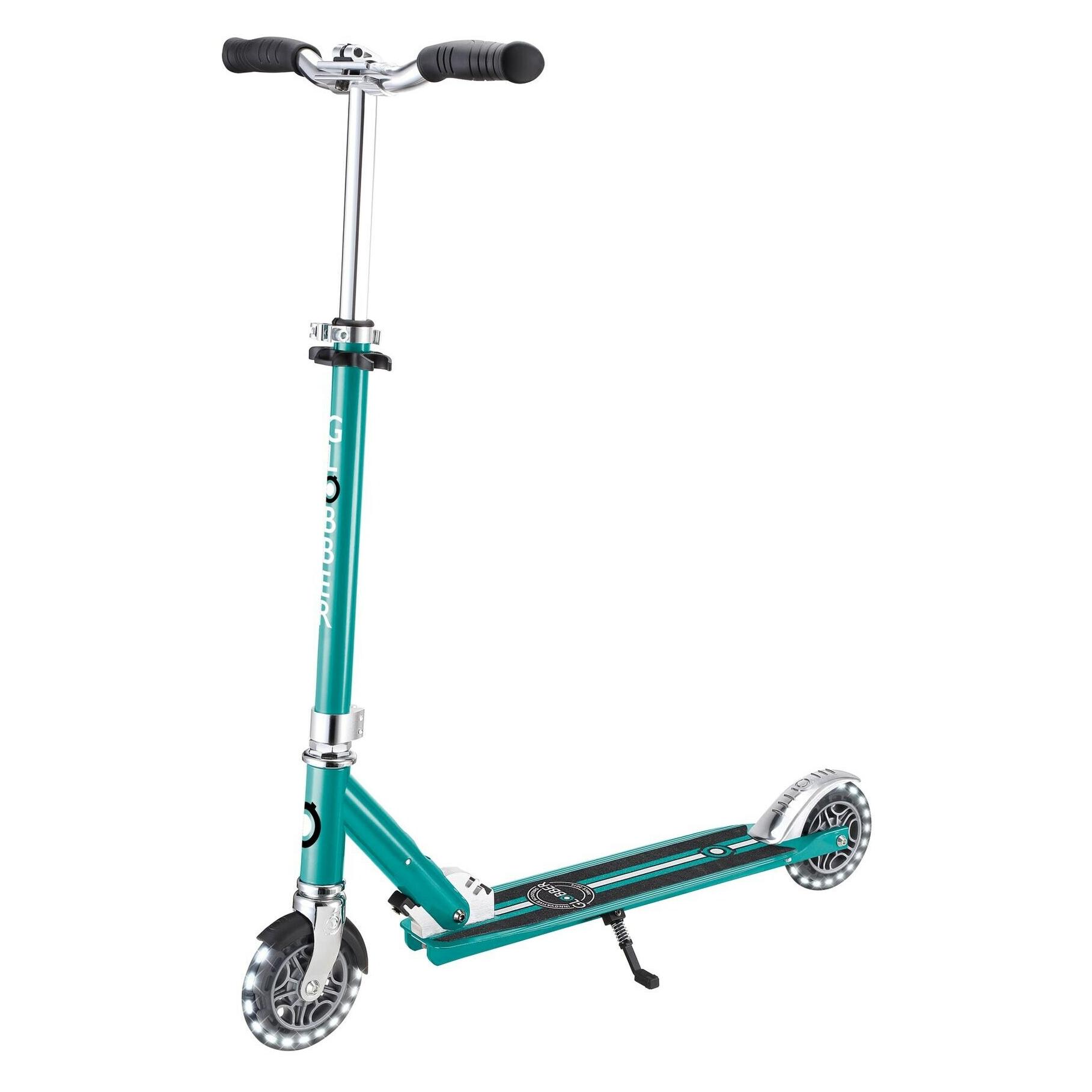 Globber scooter Flow Element Lights, green, 721-307 (721-307)