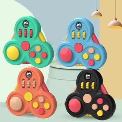 Inspired Finds Rotating Magic Fidget Toy For Stress Relief And Focus blue