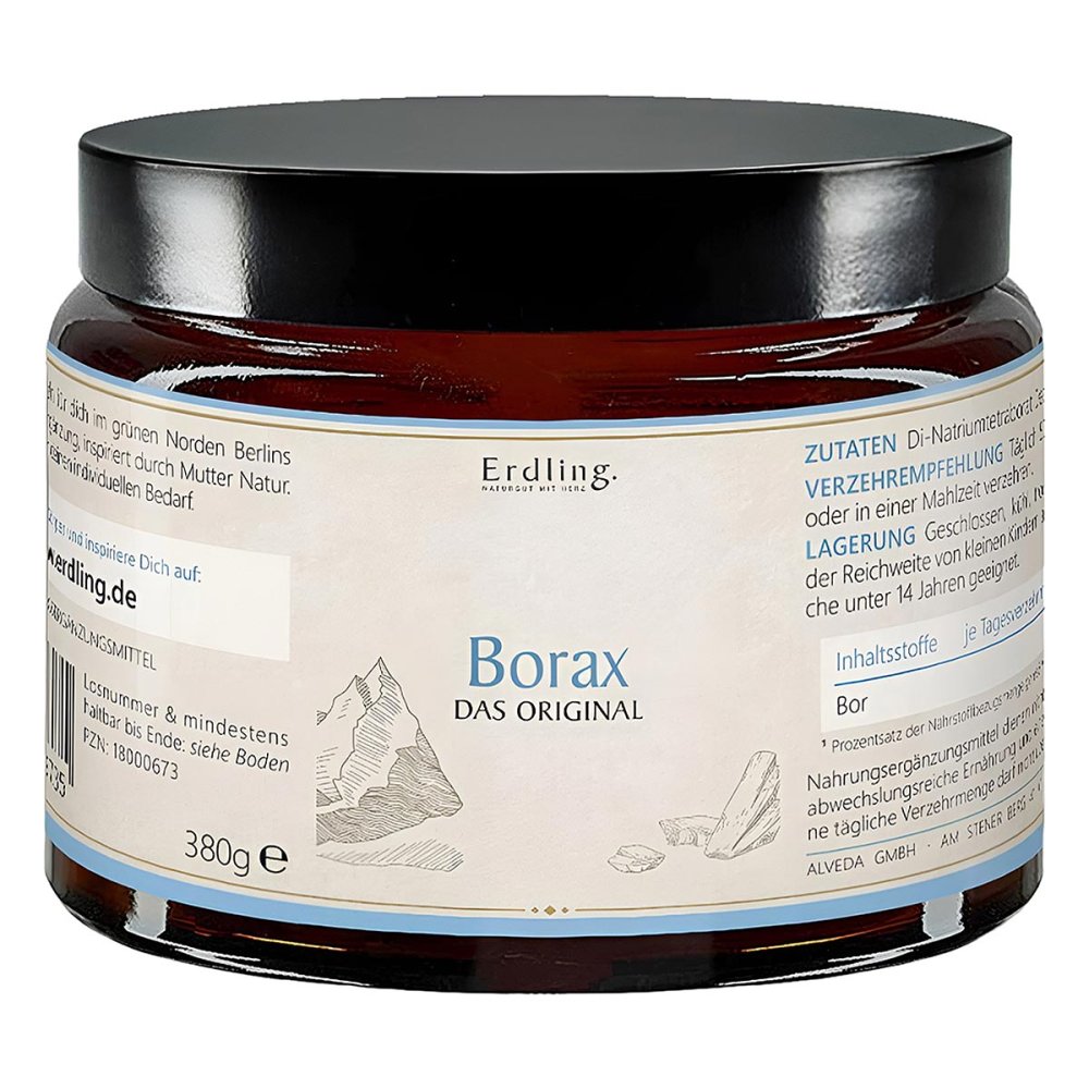 Alveda GmbH Borax Pulver Natriumtetraborat Rein Vegan Erdling 18000673