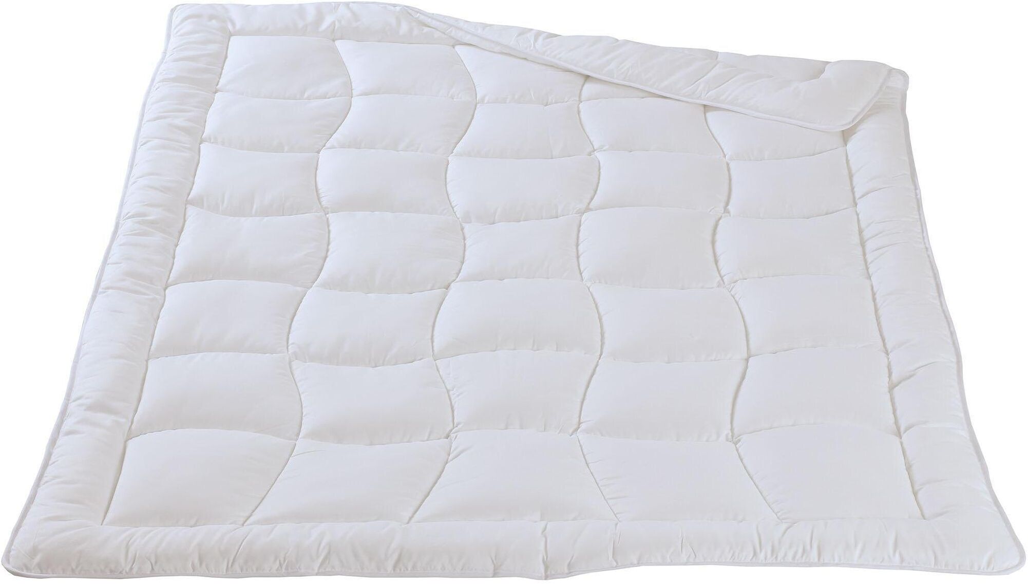 4-Jahreszeitenbett DOR "Acaena SANITIZED anzjahr, 160 x 210 cm", weiss (weiß), B:160cm L:210cm, Obermaterial: 100% Polyester, Bettdecken, 4-Jahreszeitenbett weiß B/L: 160cm x 210cm, 4-Jahreszeiten