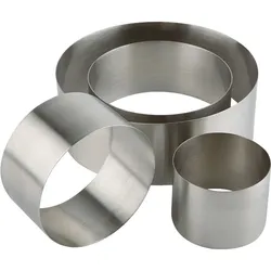Stalgast GmbH Edelstahl Schaumspeise-Ring, Ø 12 cm, Höhe 4,5 cm